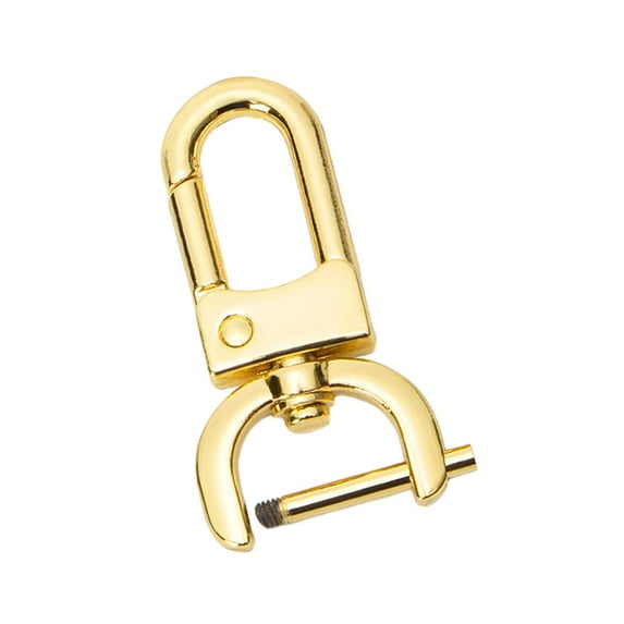 Swivel Snap Hooks Purses Clasp Keychain Clip Hook Lobster Claw Clasp, D , Jewelry Clasp Durable ,Easy to Replace ,Metal Lobster Claw Clasp K