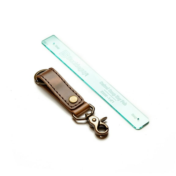 Swivel Snap Key Fob, Acrylic Template