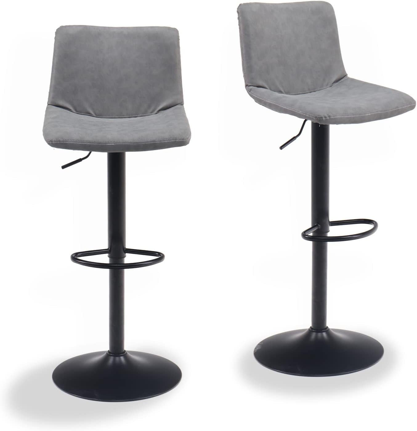 Swivel Stools Chair Set of 2 for Kitchen Counter Adjustable Counter