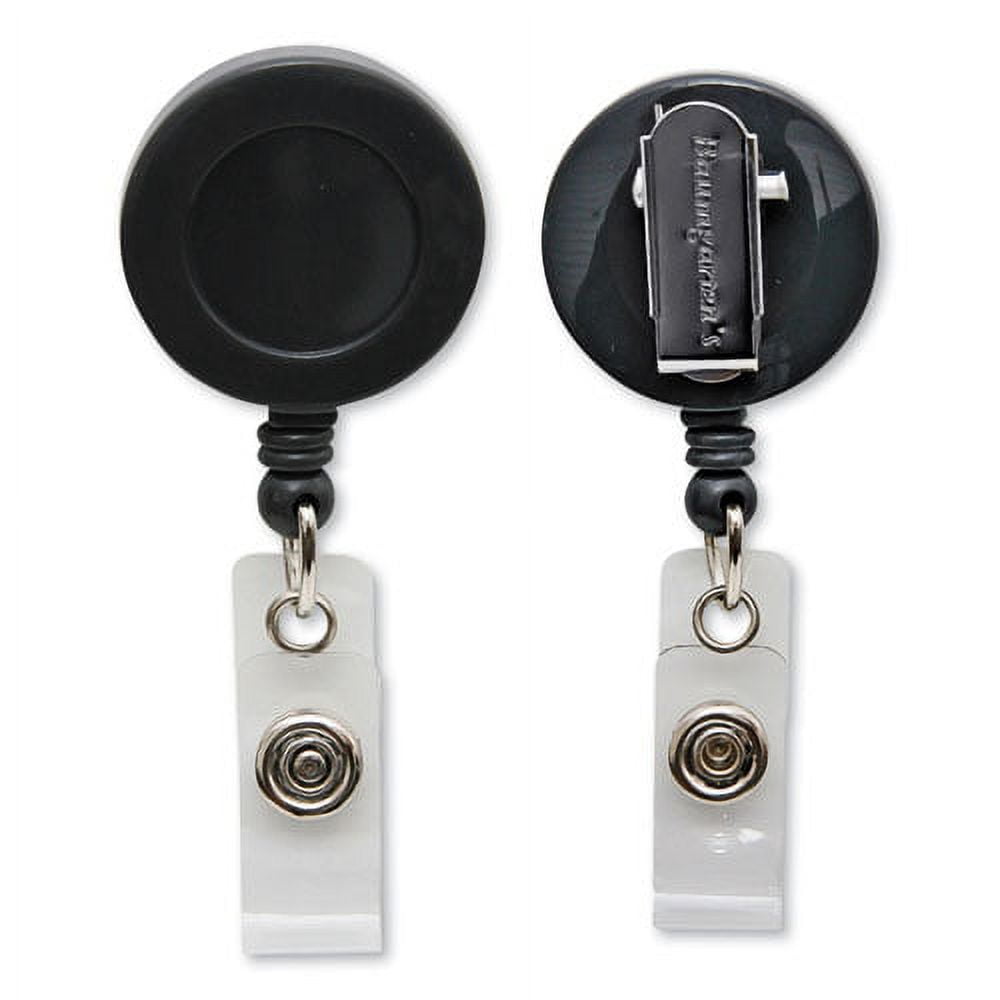 Swivel-Style Spring-Clip ID Card Reel, 30 Swivel-Style Spring-Clip ID Card Reel, 30