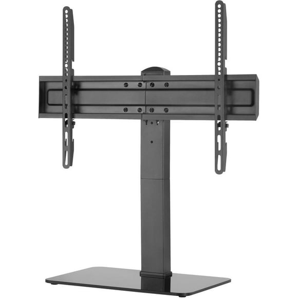 Swivel TV Stand for 3770 inch TVs, Height Adjustable Table Top TV Stand Mount, Tempered Glass Base, Holds up to 88 lbs, MAX VESA 600 x 400 mm, Ideal for Home & Office Use by Gabor