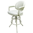 thumbnail image 1 of Swivel Tilt Bar Stool Tobias Designs M-70 30" Vinyl in Beige, 1 of 2