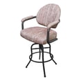 thumbnail image 1 of Swivel Tilt Metal Bar Stool 30" - M-70 - Watusi Madder - Grey, 1 of 2