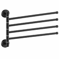 Swivel Shelf Rack Swivel Towel Racks for Bathroom, 19.5