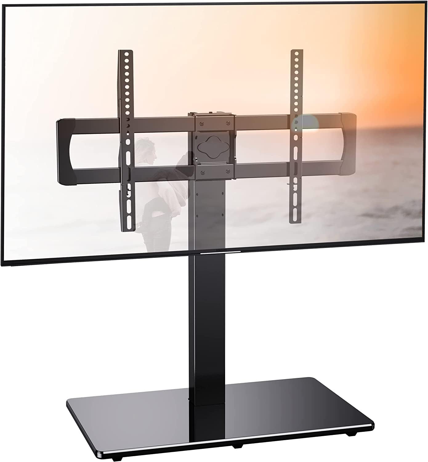 Swivel Universal TV Stand Base for 5075 Inch LCD OLED Flat/Curved