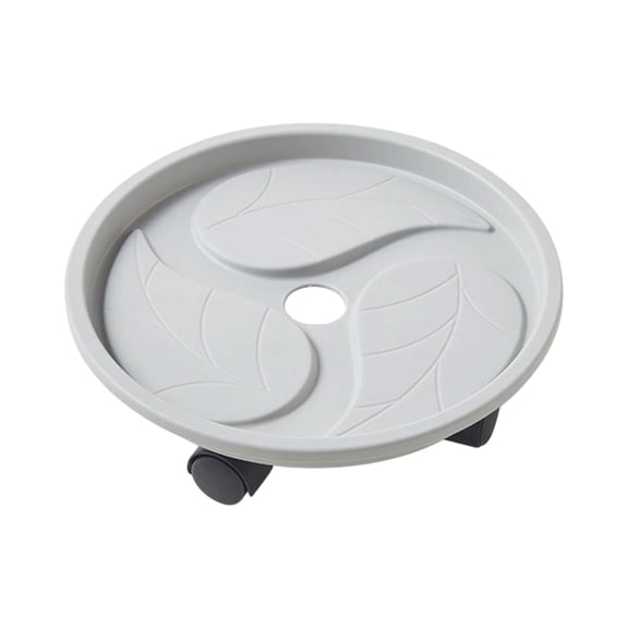 Swiveling Stand with Wheels Mobile Pot Caddy Rolling Base for Indoor Outdoor Garden Floral Display