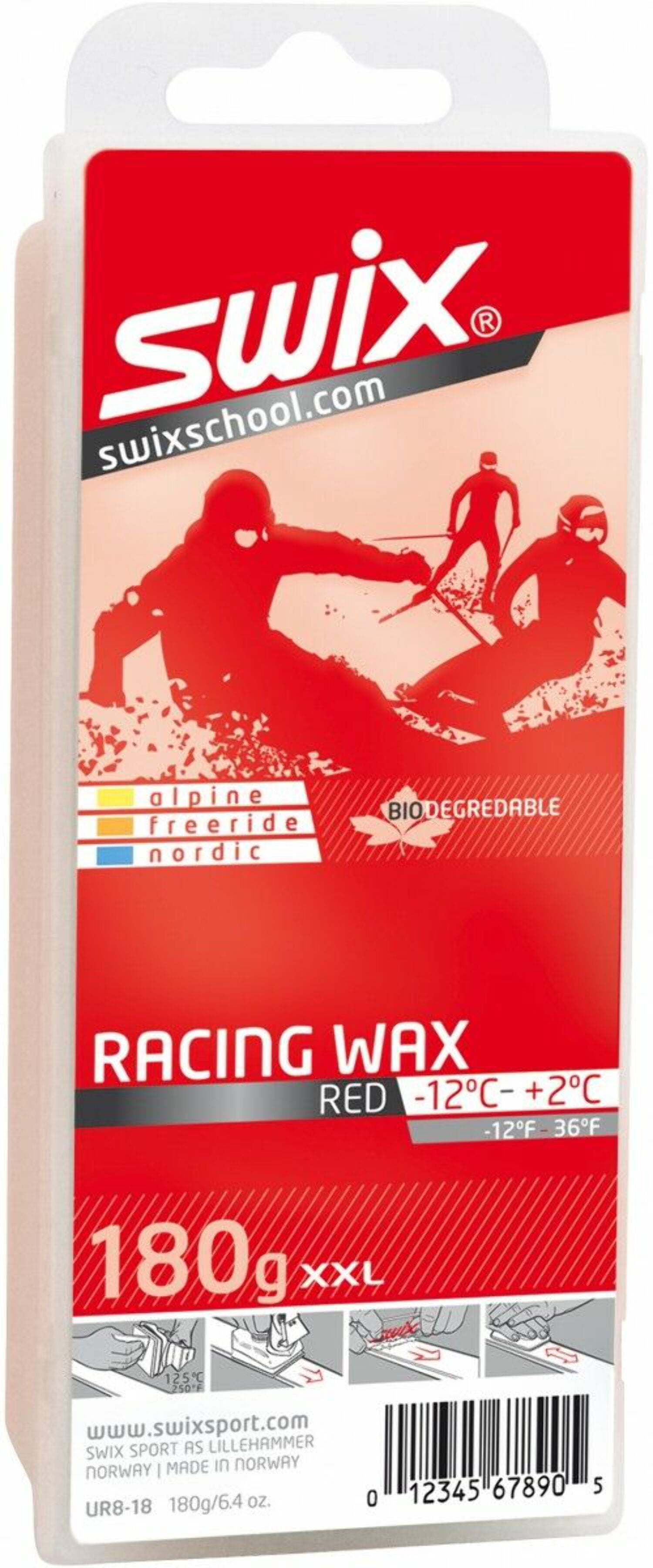 Swix BP99 Baseprep Warm – Cera Base 180 G Per Neve Fredda, Usata Dai Tecnici Di Coppa Del Mondo