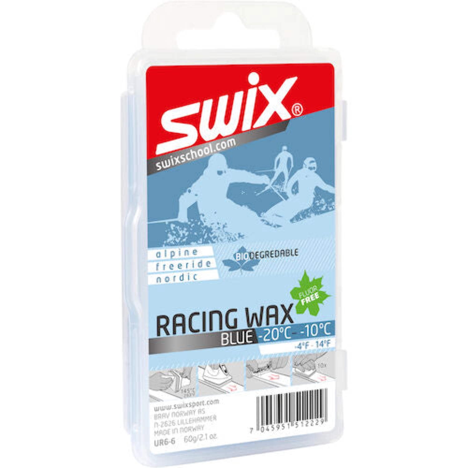 Swix Ski Snowboard Wax UR6-6 - Thumbnail 3