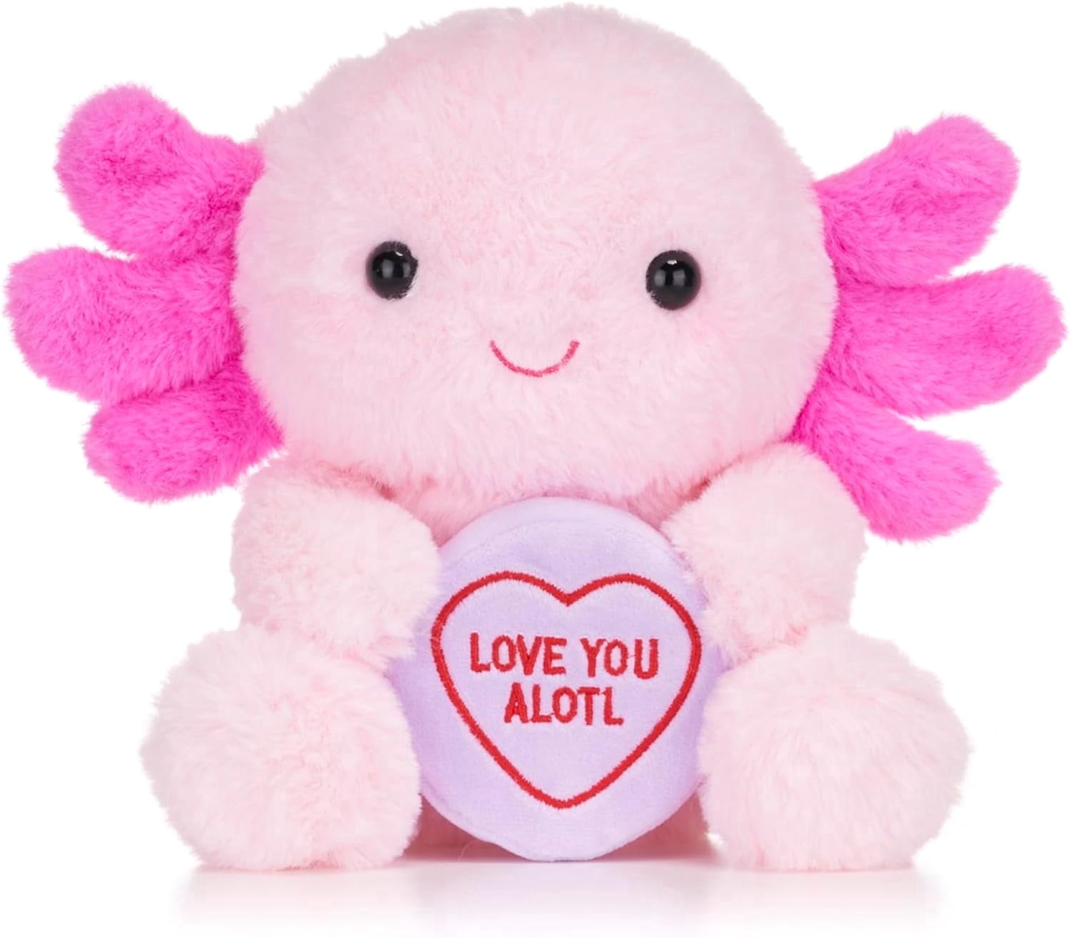 Swizzels Love Hearts 7Inch/18cm Love You Alotl Axolotl Soft Plush