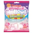 thumbnail image 1 of Swizzels Marvellous Mallows Drumstick Raspberry & Milk 125g-DEL, 1 of 1