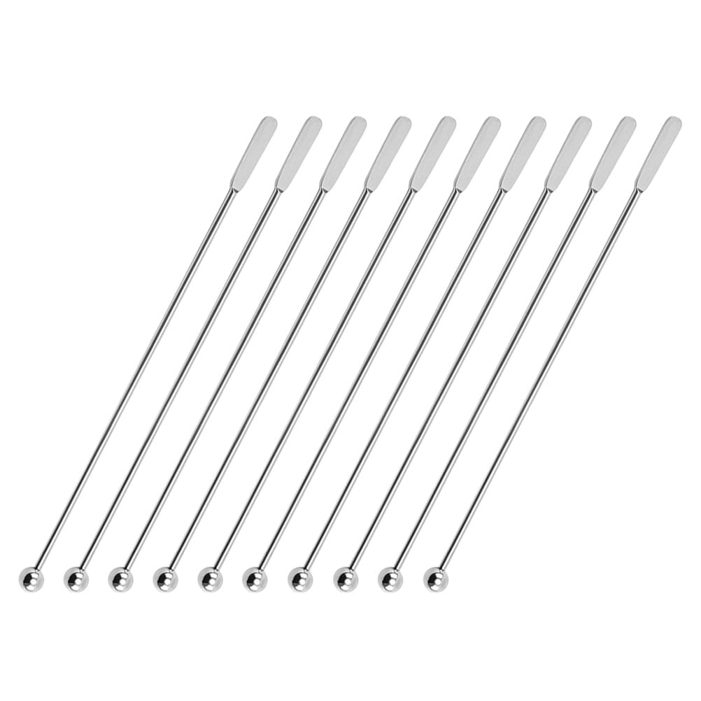 Swizzle Stick 10 Pcs Cocktail Stirrer Stirrers for Bar Coffee