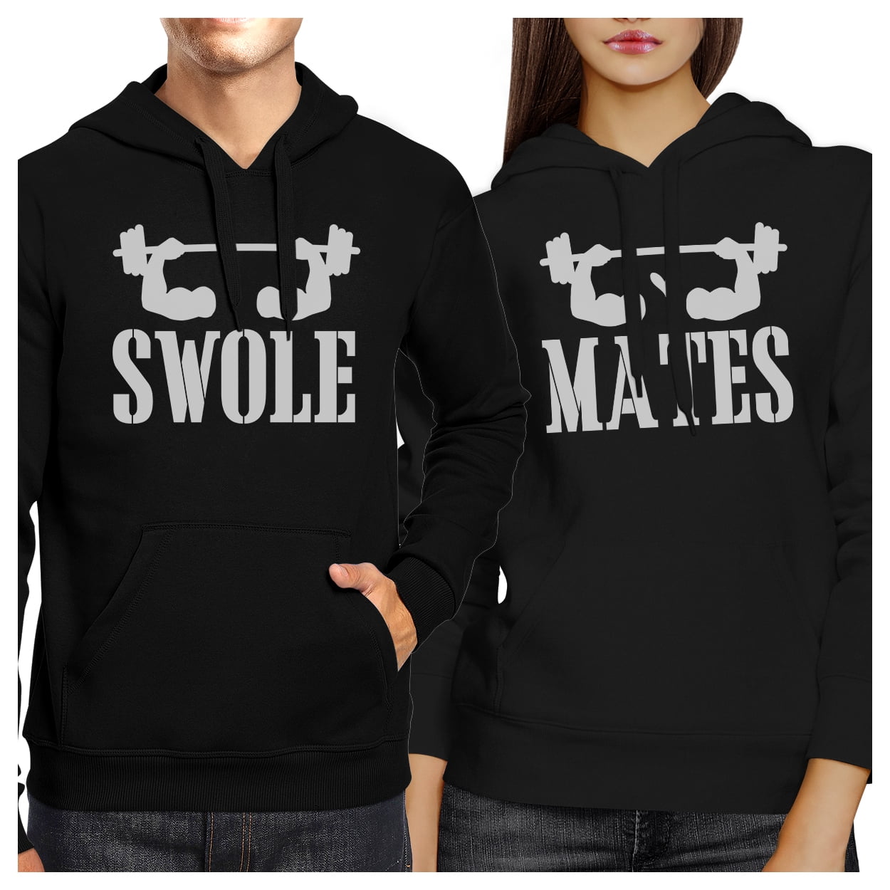 Homie Lover Friend Couples Matching Hoodies Cute Newlyweds Gifts Walmart