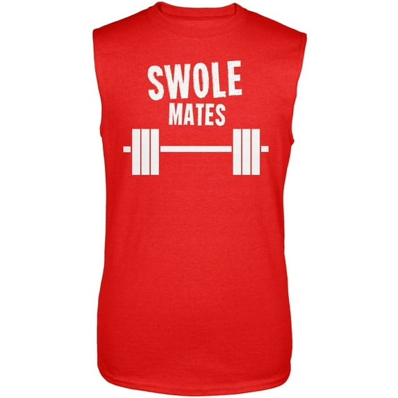 Swole Mates Sleeveless Shirt - Medium