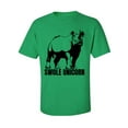 thumbnail image 1 of Swole Unicorn (Rhino) Adult Short Sleeve T-shirt, 1 of 4