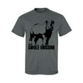 thumbnail image 1 of Swole Unicorn (Rhino) Adult Short Sleeve T-shirt, 1 of 4