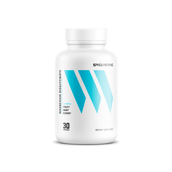 Swolverine Magnesium Bisglycinate Caps with TRAACS - 30 Servings