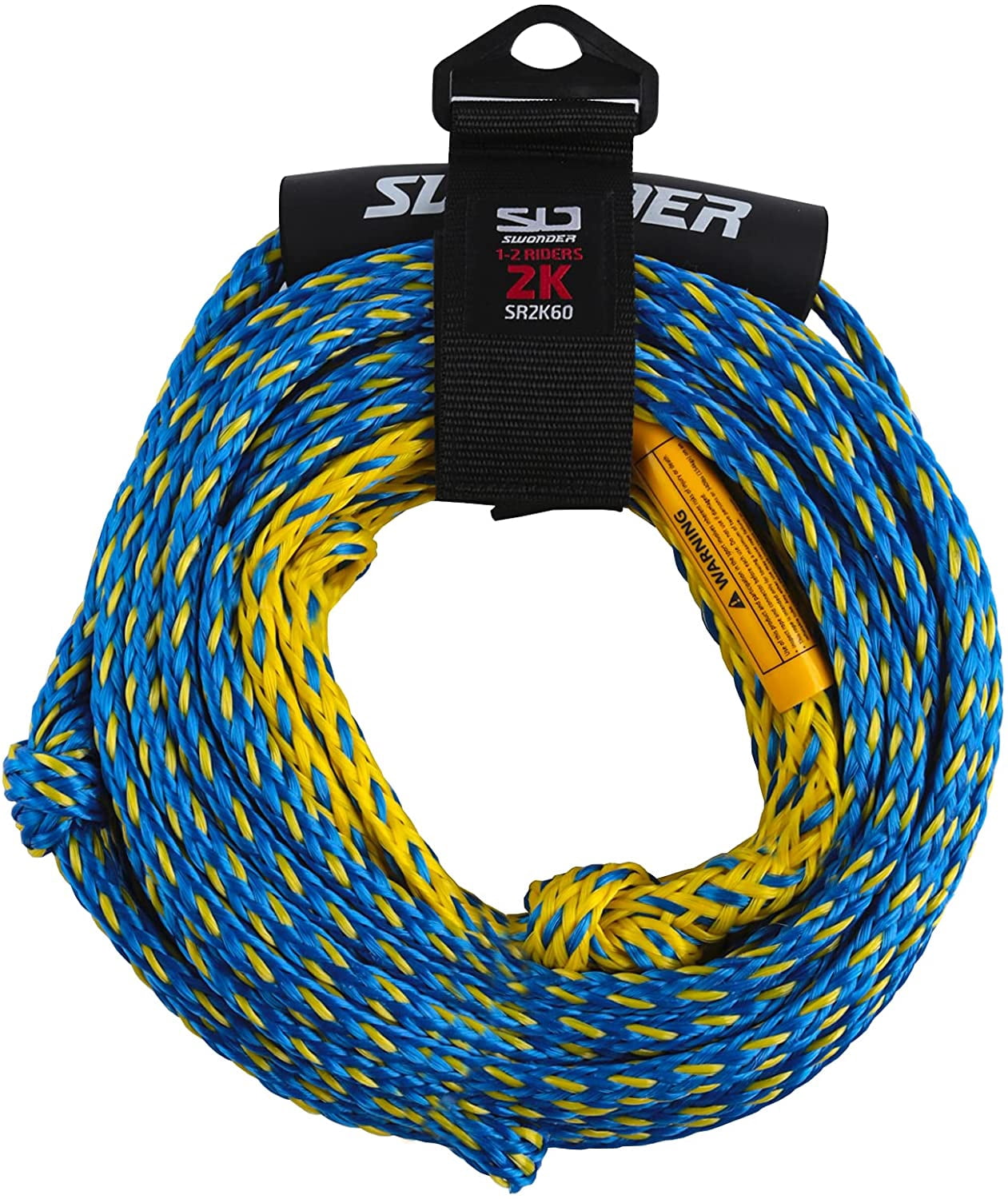 Sectioned Ropes Swonder 2-Section Tow Ropes for Tubing, 1-2 Rider 60FT Ropes for ...