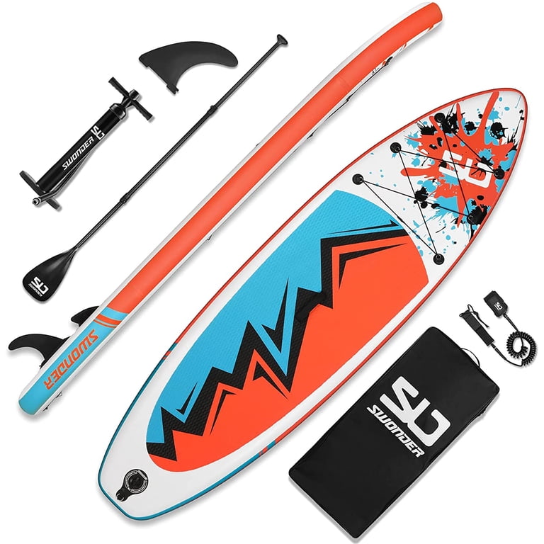 Swonder Adult Inflatable Stand Up Paddle Board 10'x32”x6'' with