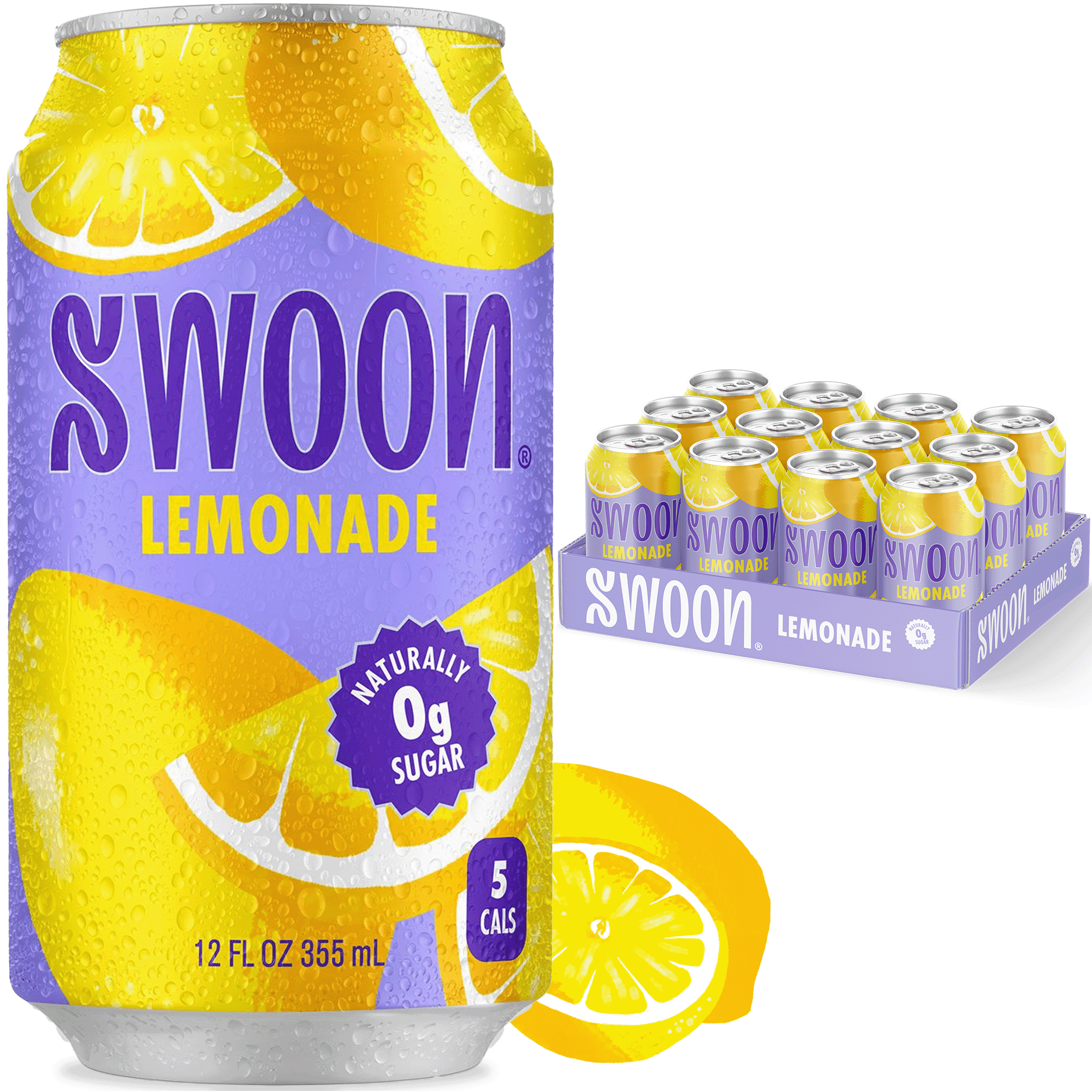 Swoon Classic Lemonade - Case of 12 - 12 fl oz