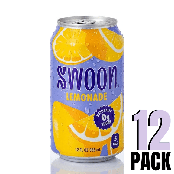 Swoon Zero Sugar Classic Lemonade, 12 fl oz Cans (12 Pack)