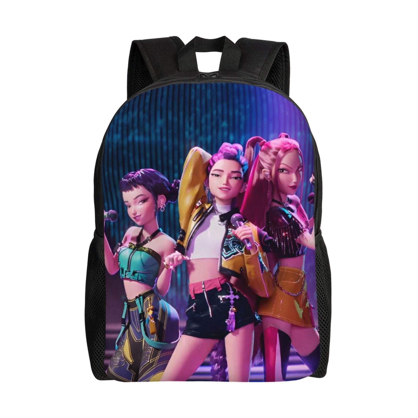 Swooo 16.1 INCH Kpop Demon Hunters Backpack Waterproof, Travel Laptop Backpacks School Bag College Backpack Traveling Backpack Large Bookbags Back To School Supplies Mochilas for Teens Students