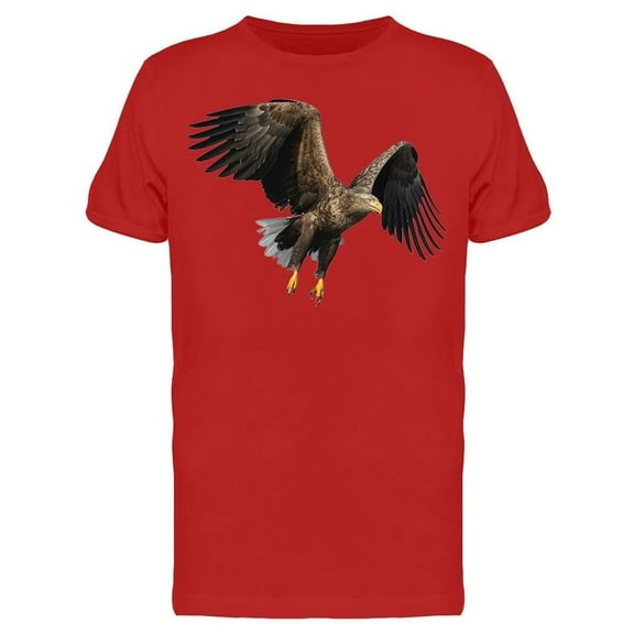 Swoop Attack Bald Eagle T-Shirt Men -Image by Shutterstock, Male Medium