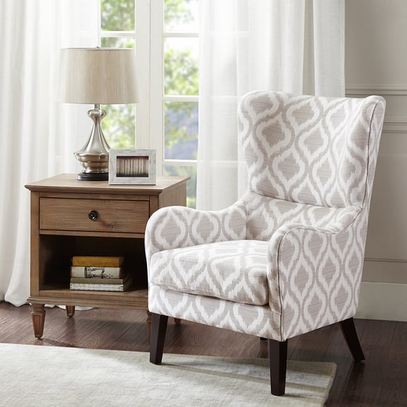 Swoop Wing Chair with Solid Legs | Perfect for Reading Corners | 34% Cotton Fabric | Addresses Poor Breathability Issue