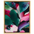 thumbnail image 1 of Swooping Color Symphony I Canvas Print Tropical Wall Decor by Art Remedy, Gold Frame, 16 x 20, 1 of 6