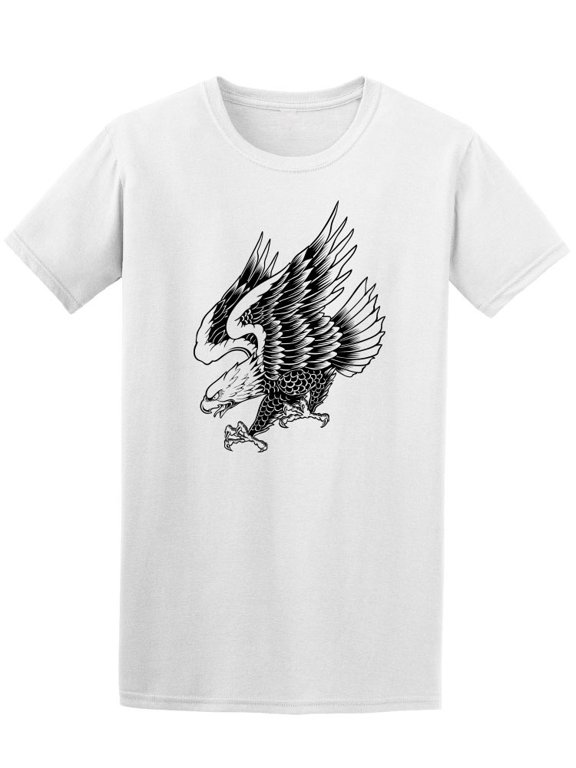 Swooping Tattoo Eagle Tee Men's -Image by Shutterstock