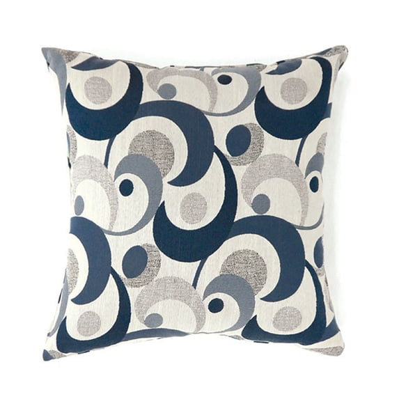 Contemporary Pillow, Set of 2, Large, Blue