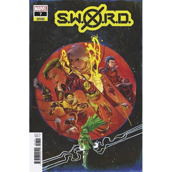 Sword #7 Shavrin Var Marvel Comics Comic Book