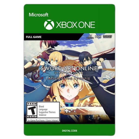 Sword Art Online Alicization Lycoris - Xbox One [Digital]