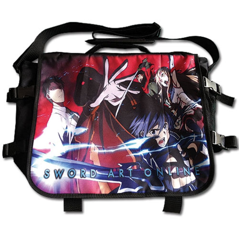 Sword Art Online Battle Scene Anime Messenger Bag