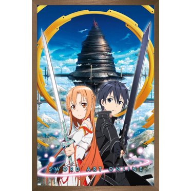 Sword Art Online Alicization Anime Scroll Poster – Wall Art Home Decor