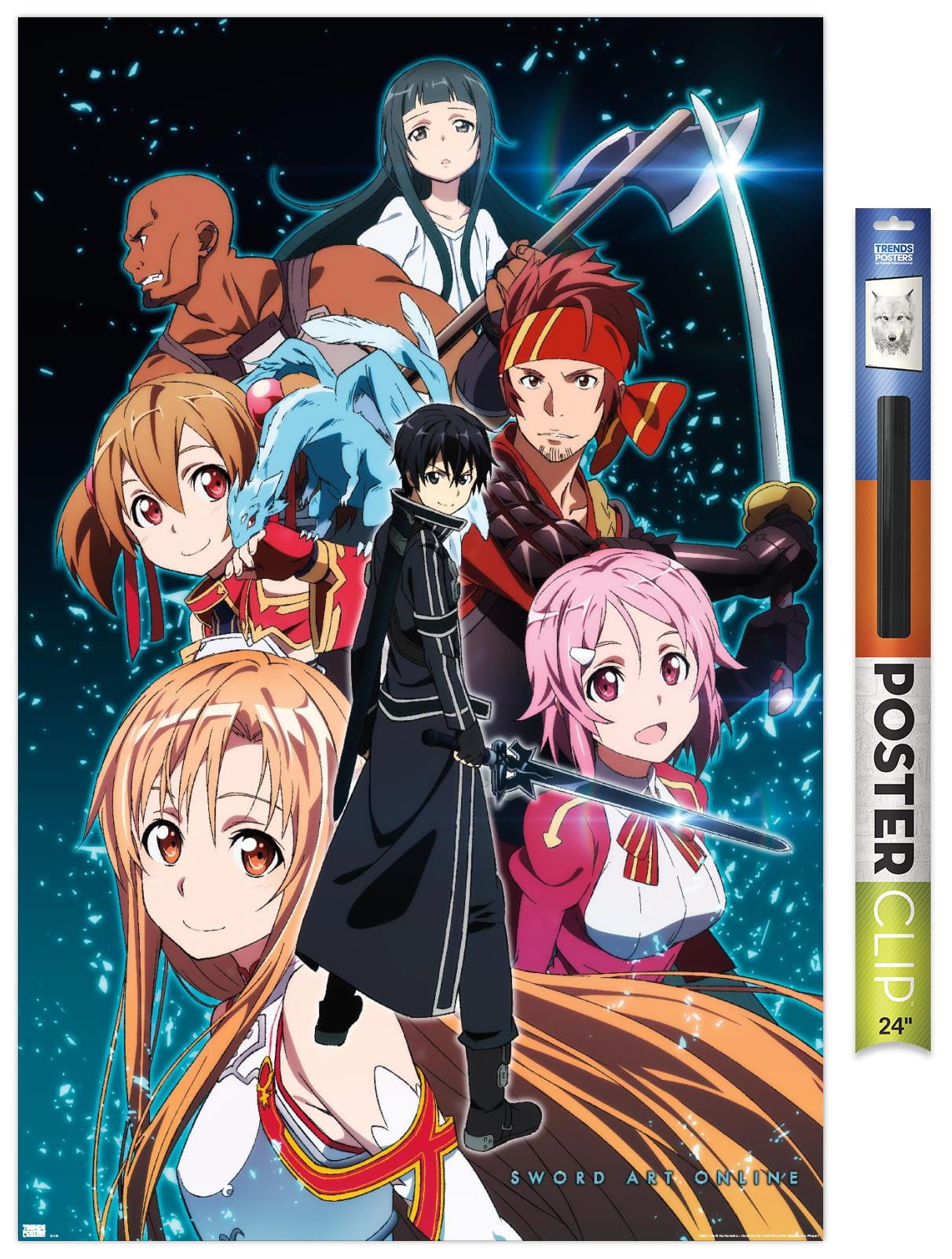 Double Sided Anime Poster: Sword Art Online, This Art Club has a Problem