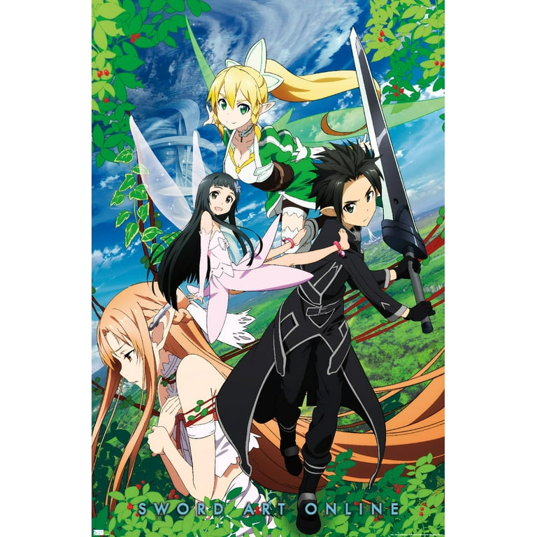 Sword Art Online - Key Art 3 Wall Poster, 14.725