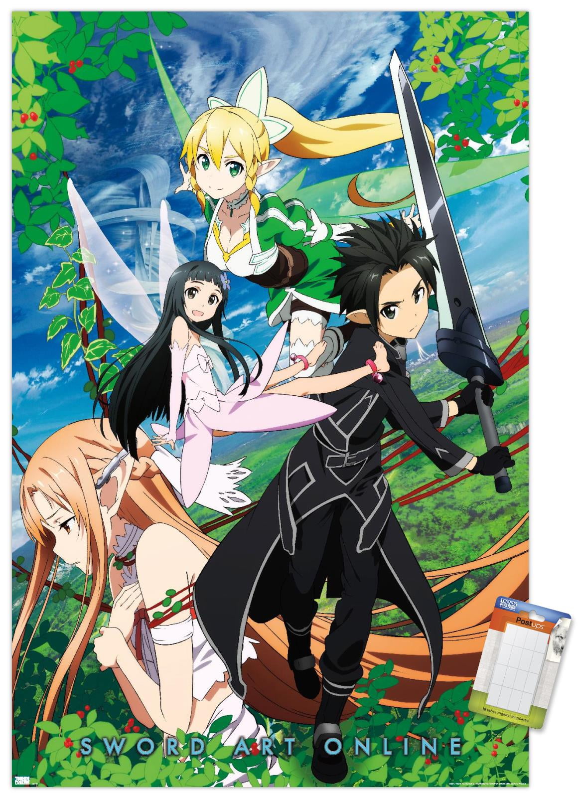 Sword Art Online - Key Art 3 Wall Poster, 14.725