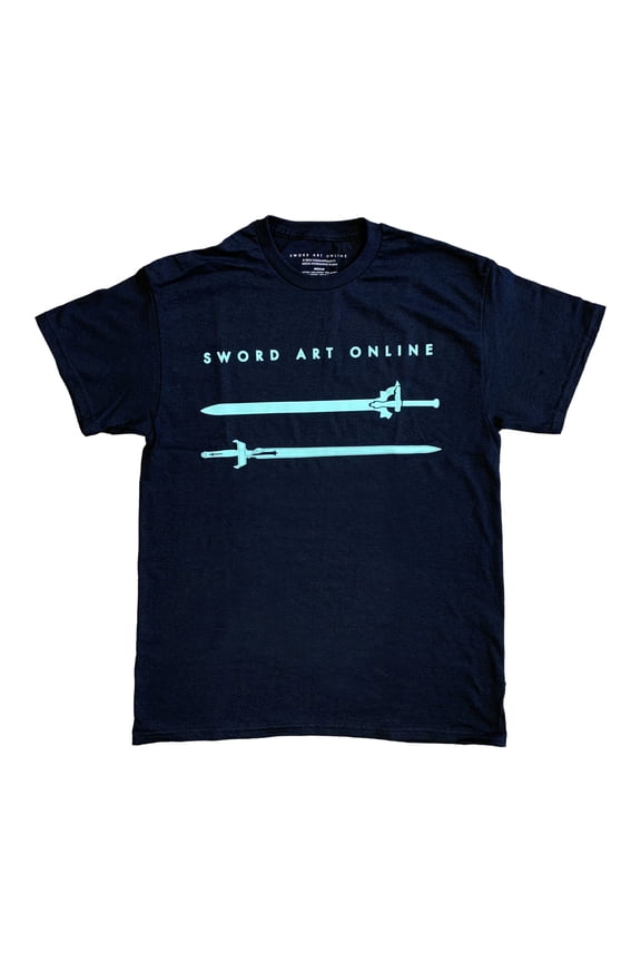 Kirito Elucidator And Asuna Lambent Light Swords Adult T-Shirt L