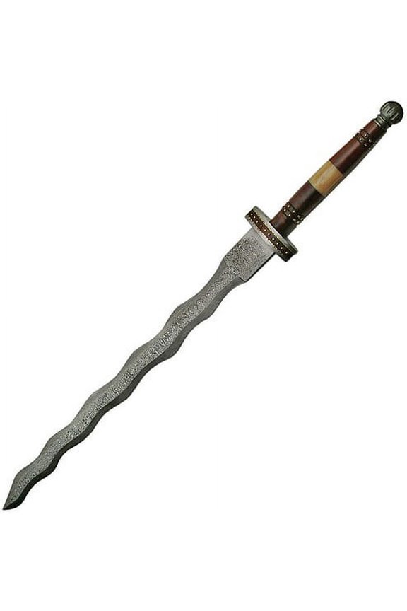 Sword Flamberge Wood
