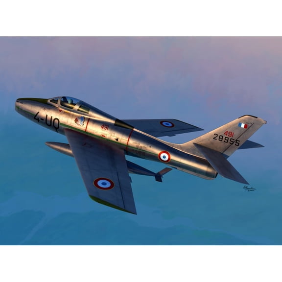 Sword Models F-84F Thunderstreak w/US, France, Belgian & Luftwaffe Markings New