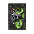 thumbnail image 1 of Sword Pierced Skull With Snake Light Switch Cover Decorator No Device Blank Wall Plate 1-Gang Receptacle Outlet Decor, 1 of 7