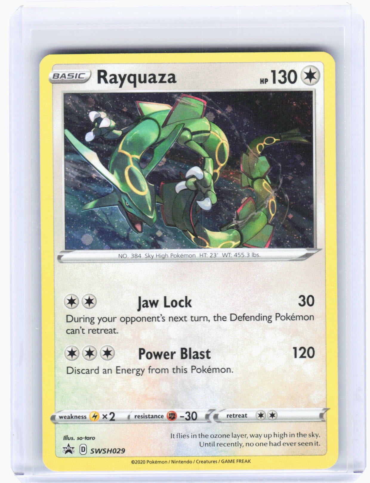 Rayquaza Pokemon Card