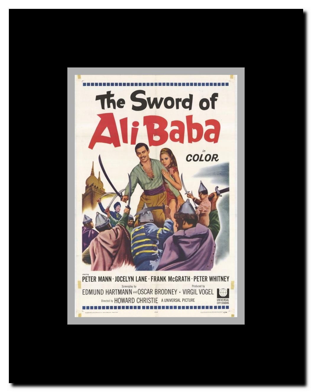 Sword of Ali Baba Framed Movie Poster