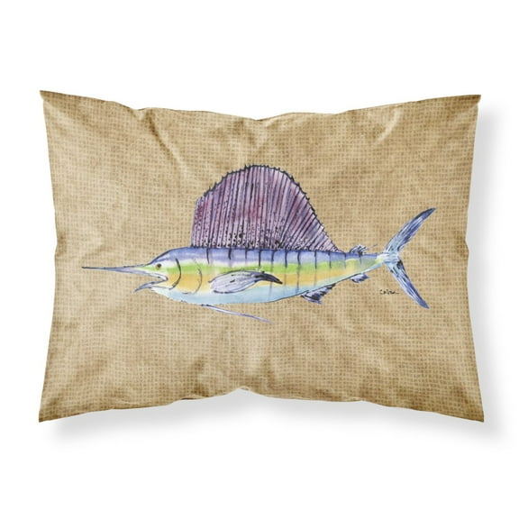 Swordfish Fabric Standard Pillowcase