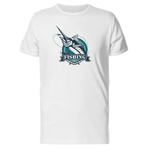 Swordfish Fishing Logo Tee Men's -Image by Shutterstock