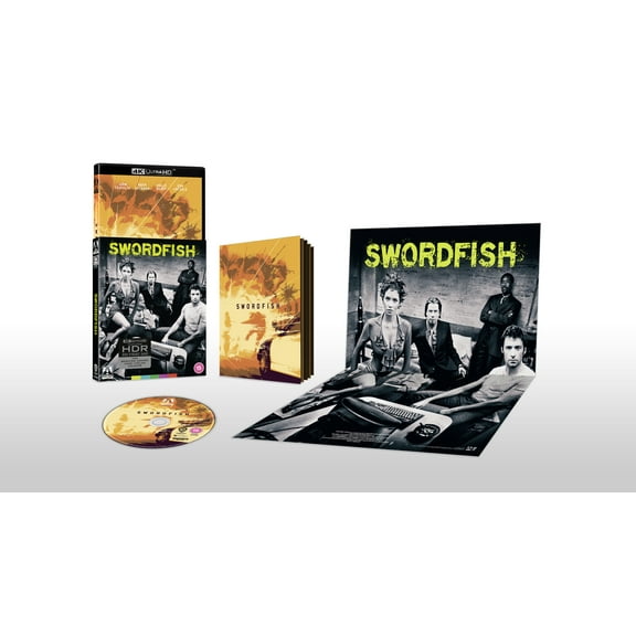 Swordfish Limited Edition (4K Ultra HD) Don Cheadle Halle Berry Hugh Jackman John Travolta
