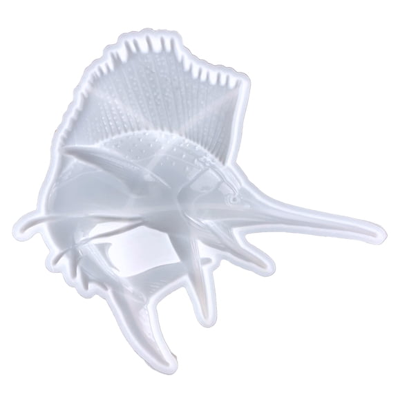 Swordfish Shaped Silicone Mold Epoxy Resin Mold Decoration Mold Table Ornament Making Tool for Making Crafts