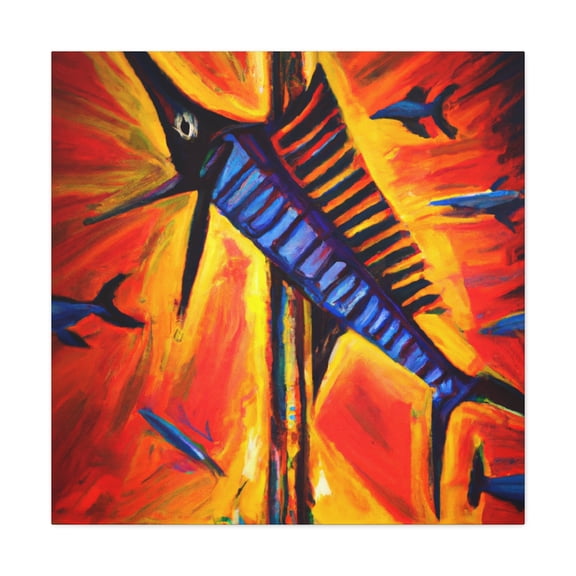 "Swordfish by the Sea" - Canvas