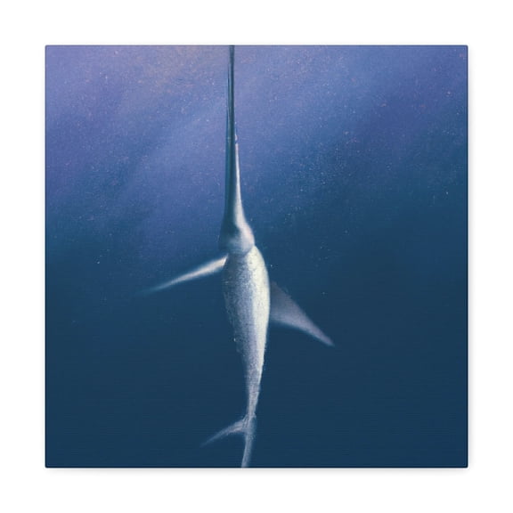 Swordfish in Simplicity - Canvas