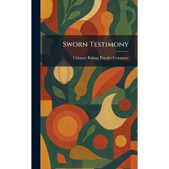 Sworn Testimony, (Hardcover)